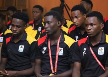 Uganda U-17 players