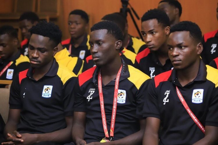 Uganda U-17 players