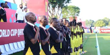 Uganda U-17 coaching staff