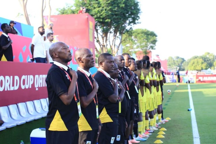 Uganda U-17 coaching staff