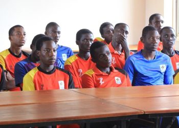 Uganda U-17 players