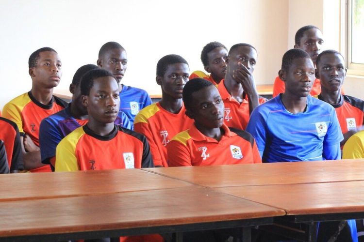 Uganda U-17 players