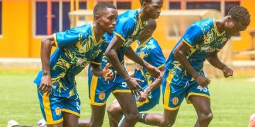 KCCA FC training
