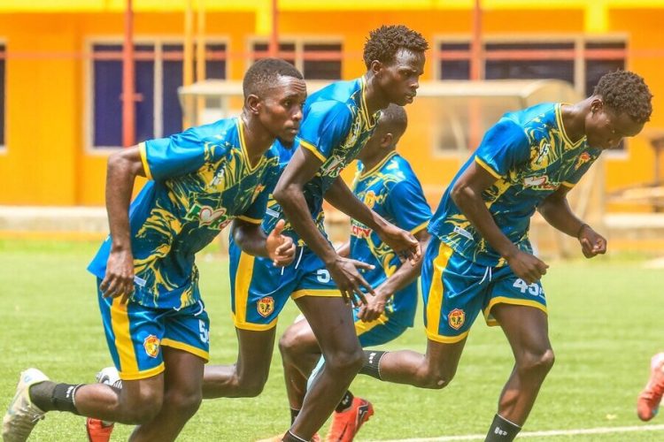 KCCA FC training