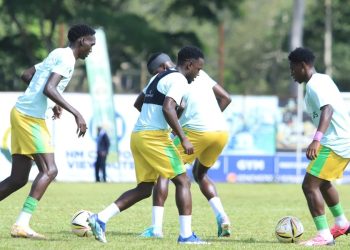 Lugazi FC training