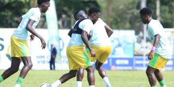 Lugazi FC training