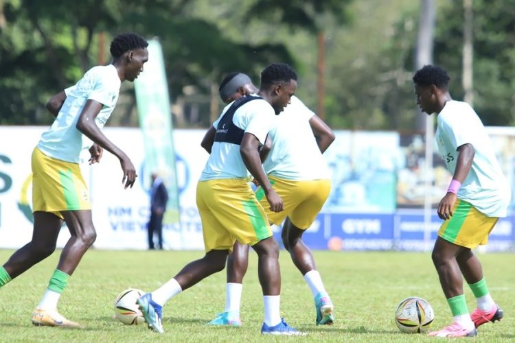 Lugazi FC training
