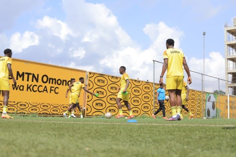 Uganda national team training