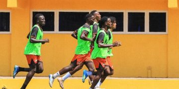 NEC FC training