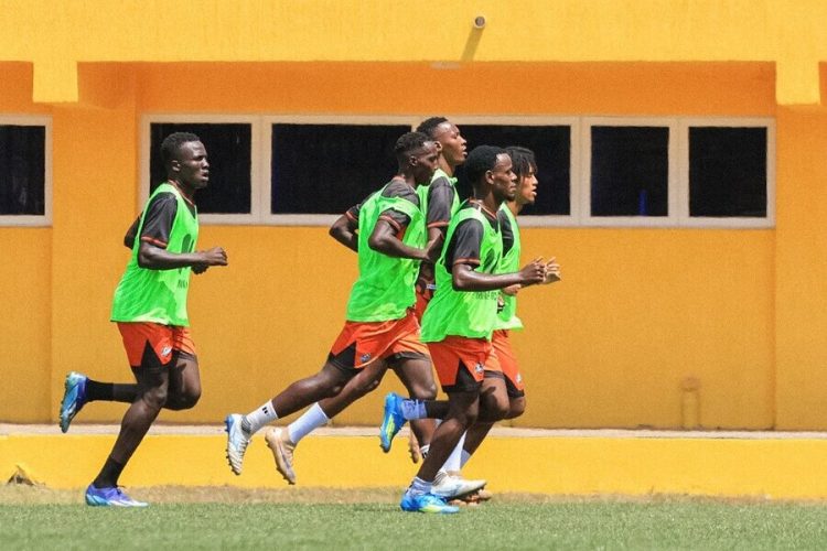 NEC FC training